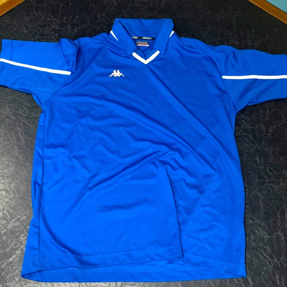Kappa Blue Turtleneck T shirt - Mens X large